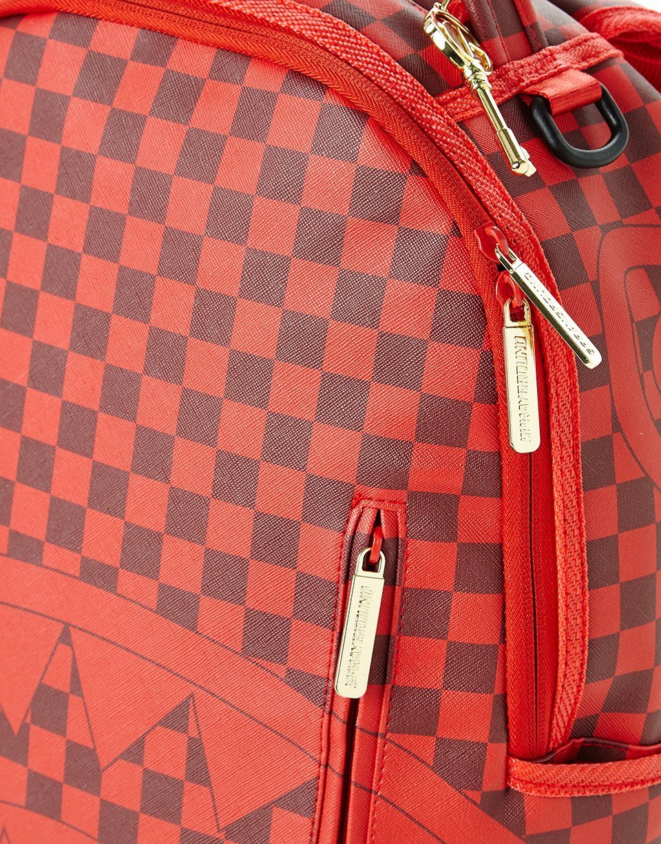 Sprayground Sharks In Paris (Red Checkered Edition) 910B2768NSZ todd gurley backpack zaino sprayground 