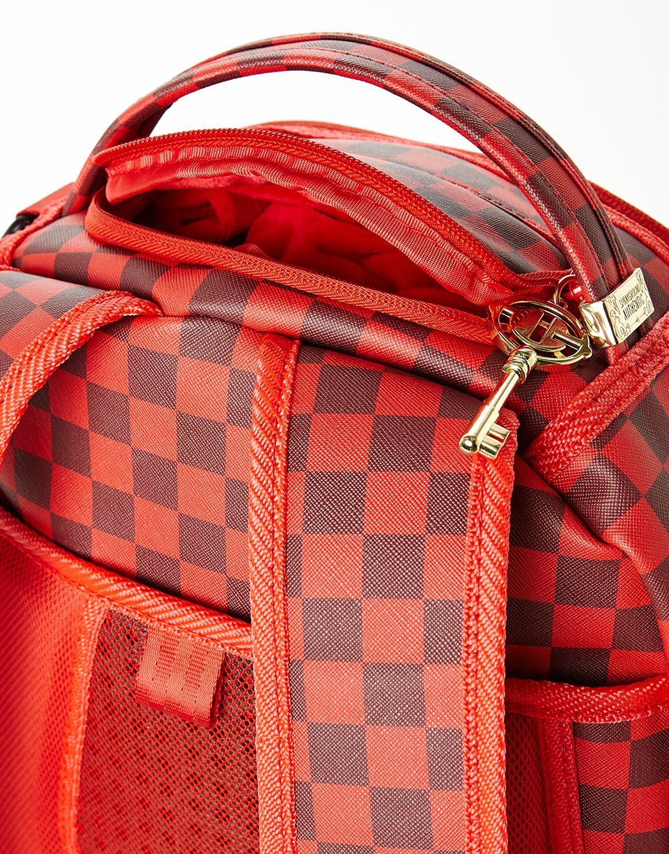 Sprayground Sharks In Paris (Red Checkered Edition) 910B2768NSZ todd gurley backpack zaino sprayground 