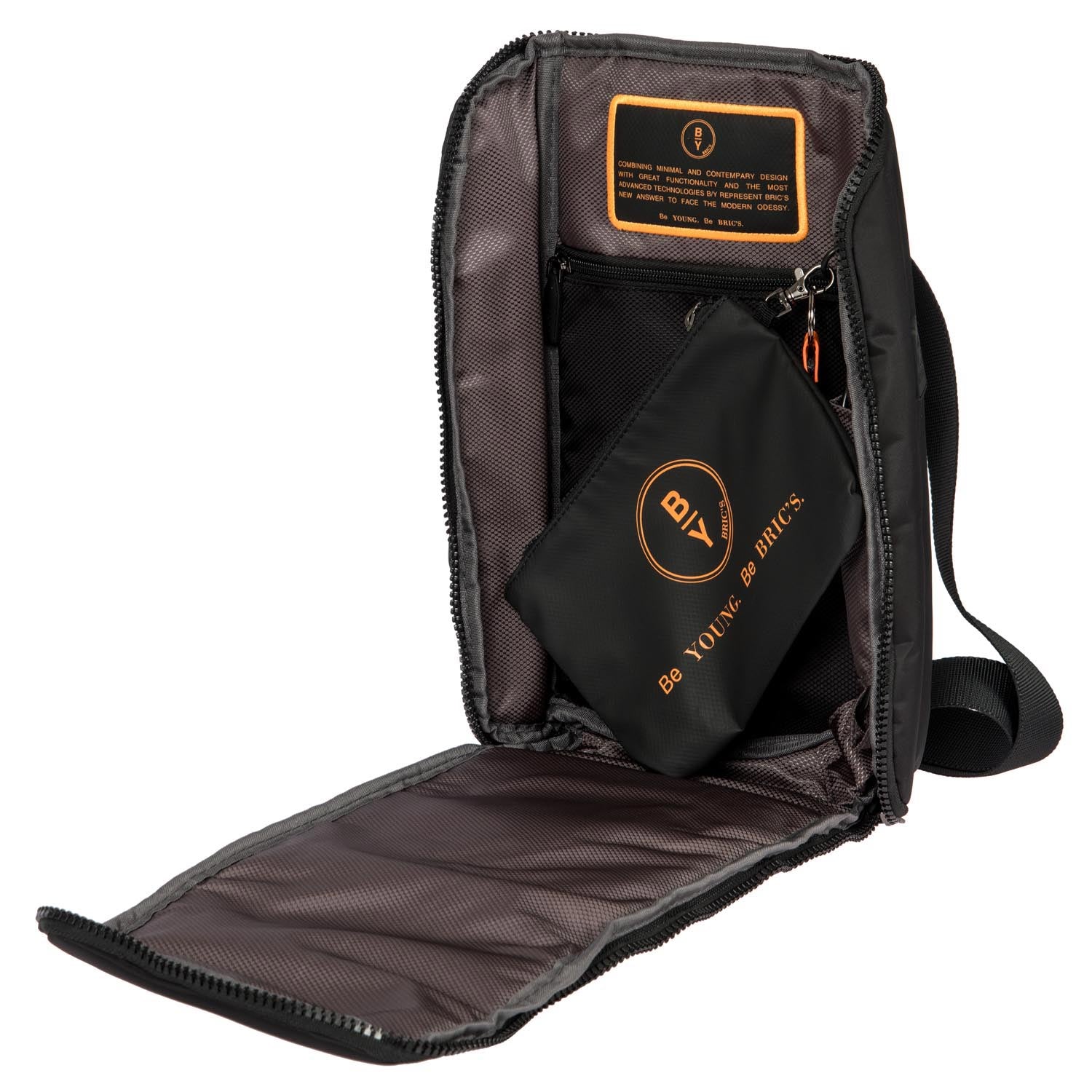 Bric's eolo zaino monospalla Sling Bag BY Nero B3Y04490.001 zaino monospalla impermeabile 