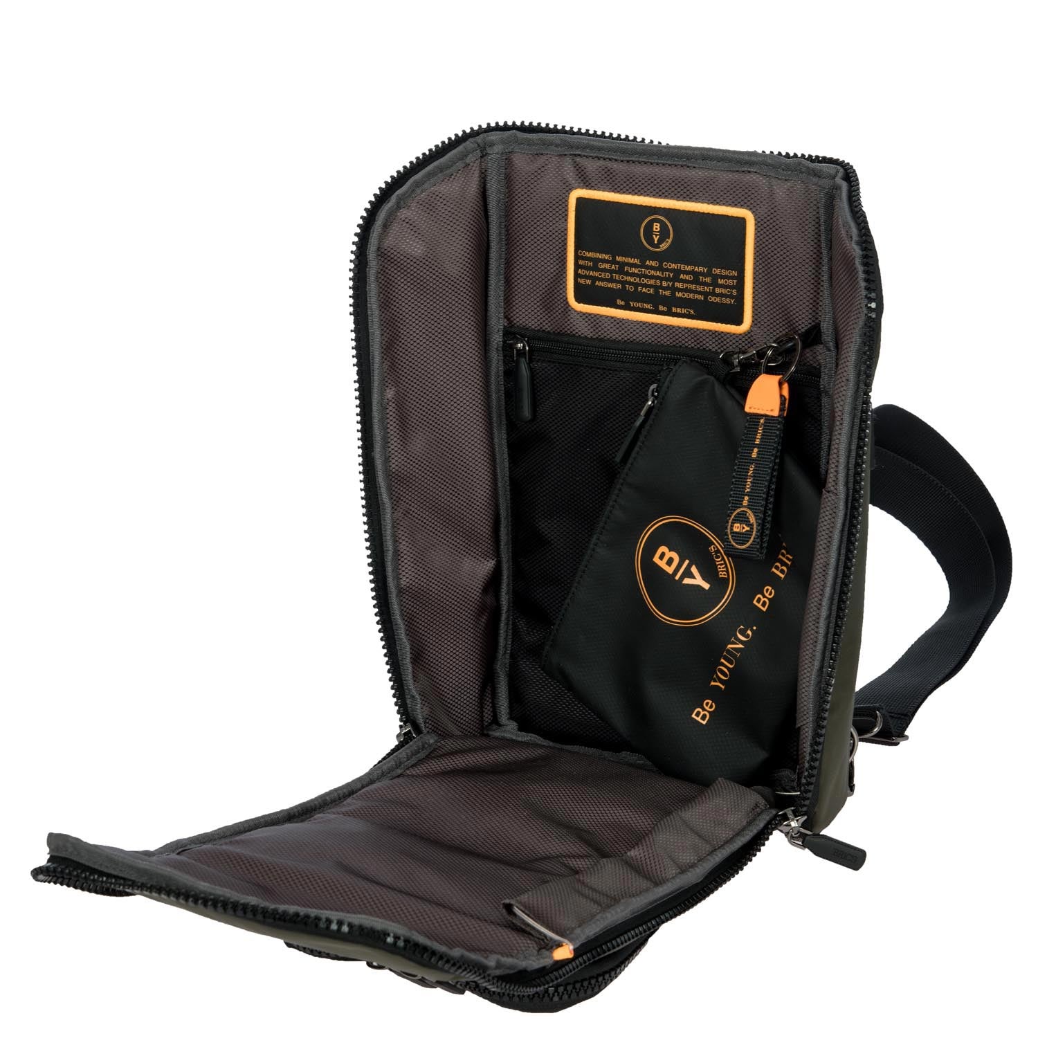 Bric's Sling Bag eolo monospalla BY Oliva B3Y04490.078 zaino monospalla impermeabile