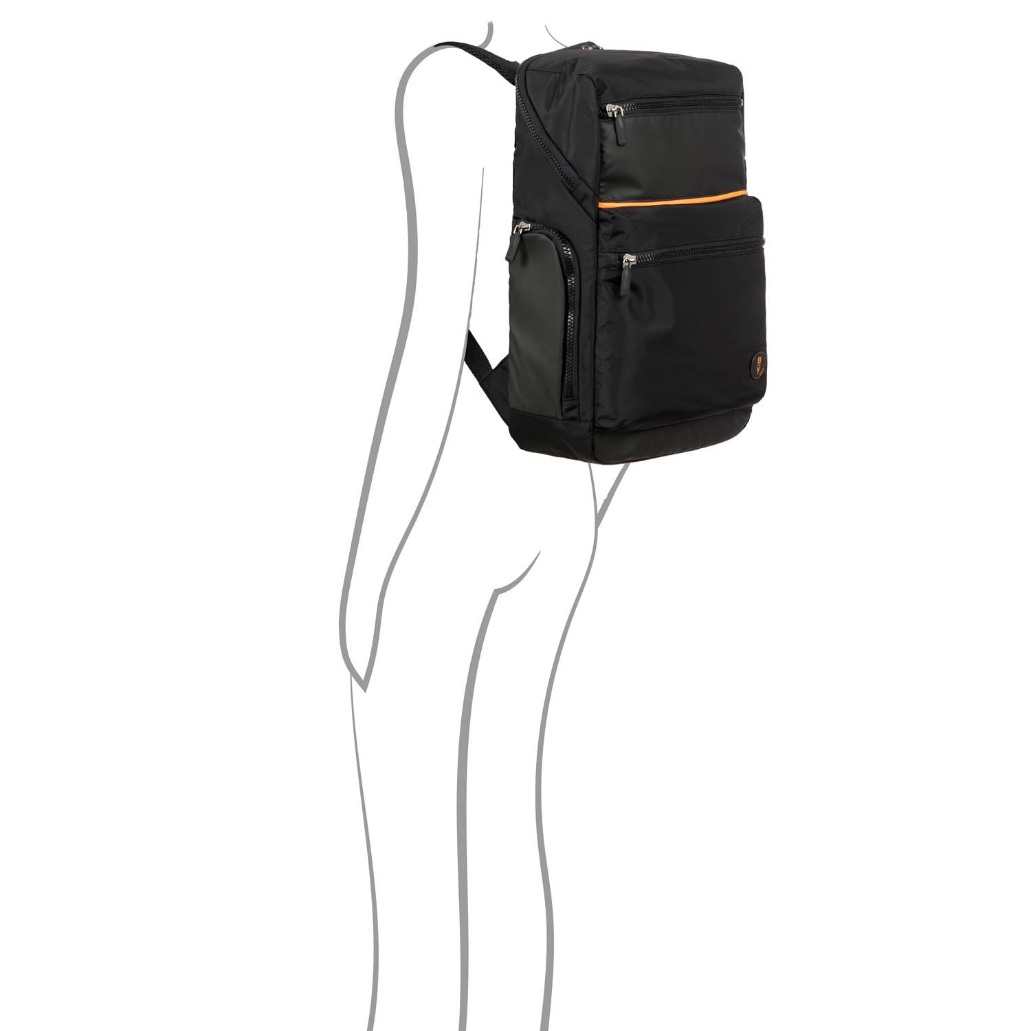 Bric's Zaino eolo Business Grande BY Nero B3Y04491.001 zaino con scomparto specifico porta PC e tablet impermeabile