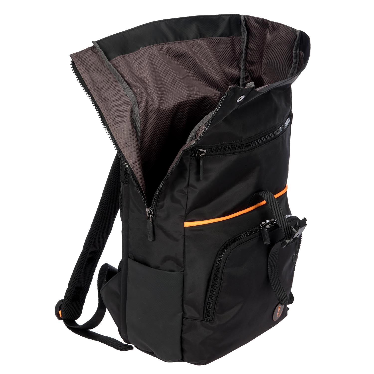 Bric's Zaino eolo Design Medio BY Nero zaino con scomparto porta documenti e porta PC B3Y04493.001