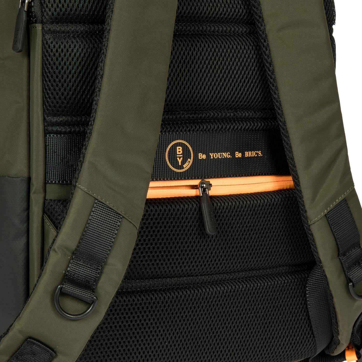 Bric's Zaino Design Medio BY Oliva B3Y04493.078 zaino con scomparto porta documenti e porta PC dotato di apertura roll-top