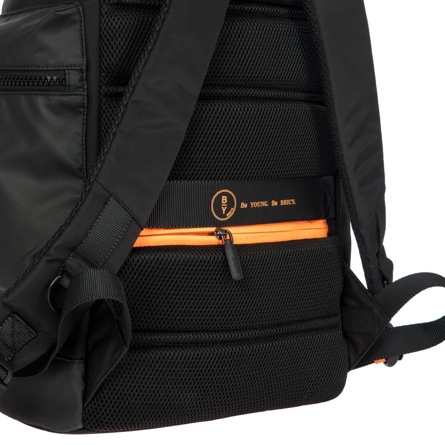 Bric's Zaino eolo Explorer Piccolo BY Nero B3Y04494.001 zaino con scomparto dedicato porta PC impermeabile con apertura a sacca