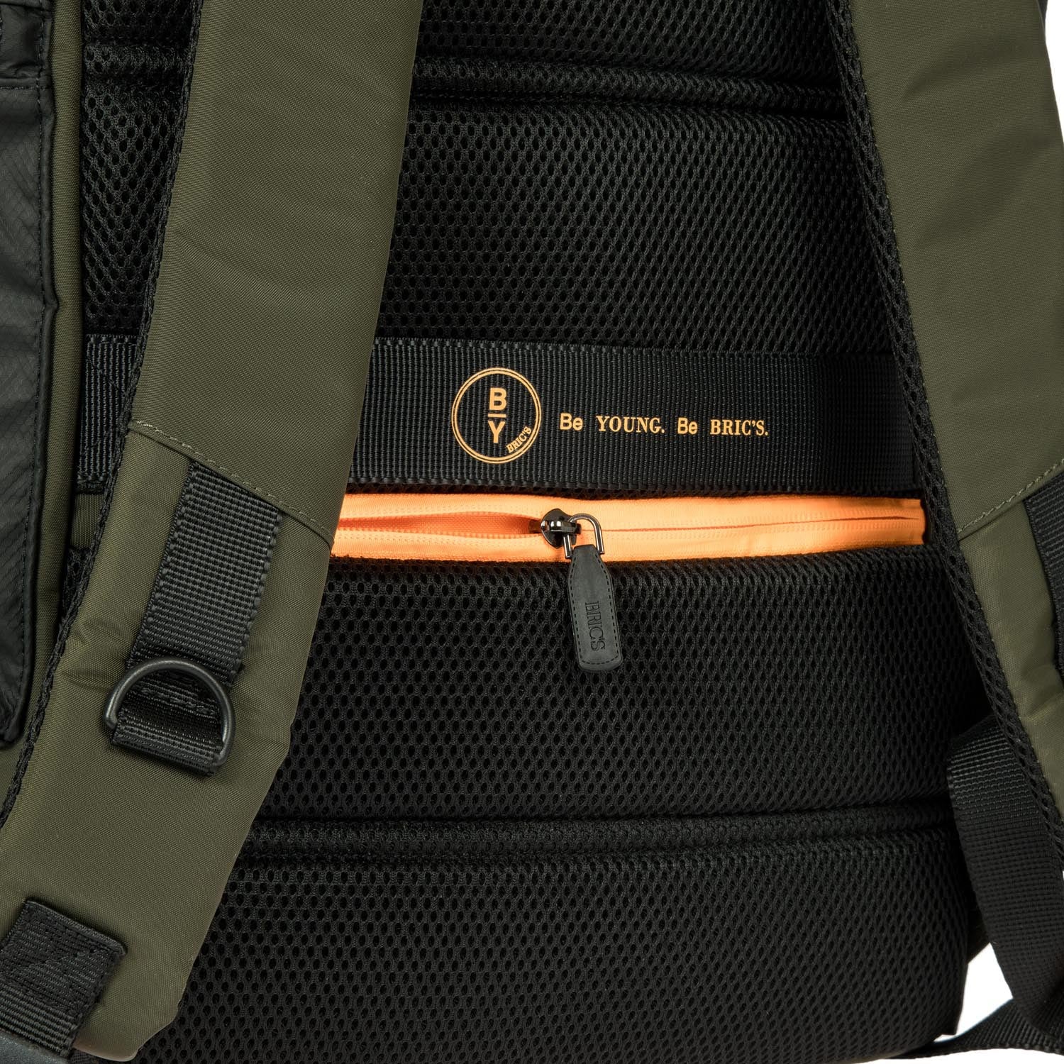 Bric's Zaino eolo Explorer Piccolo BY Oliva B3Y04494.078 zaino con scomparto dedicato porta PC impermeabile con apertura a sacca