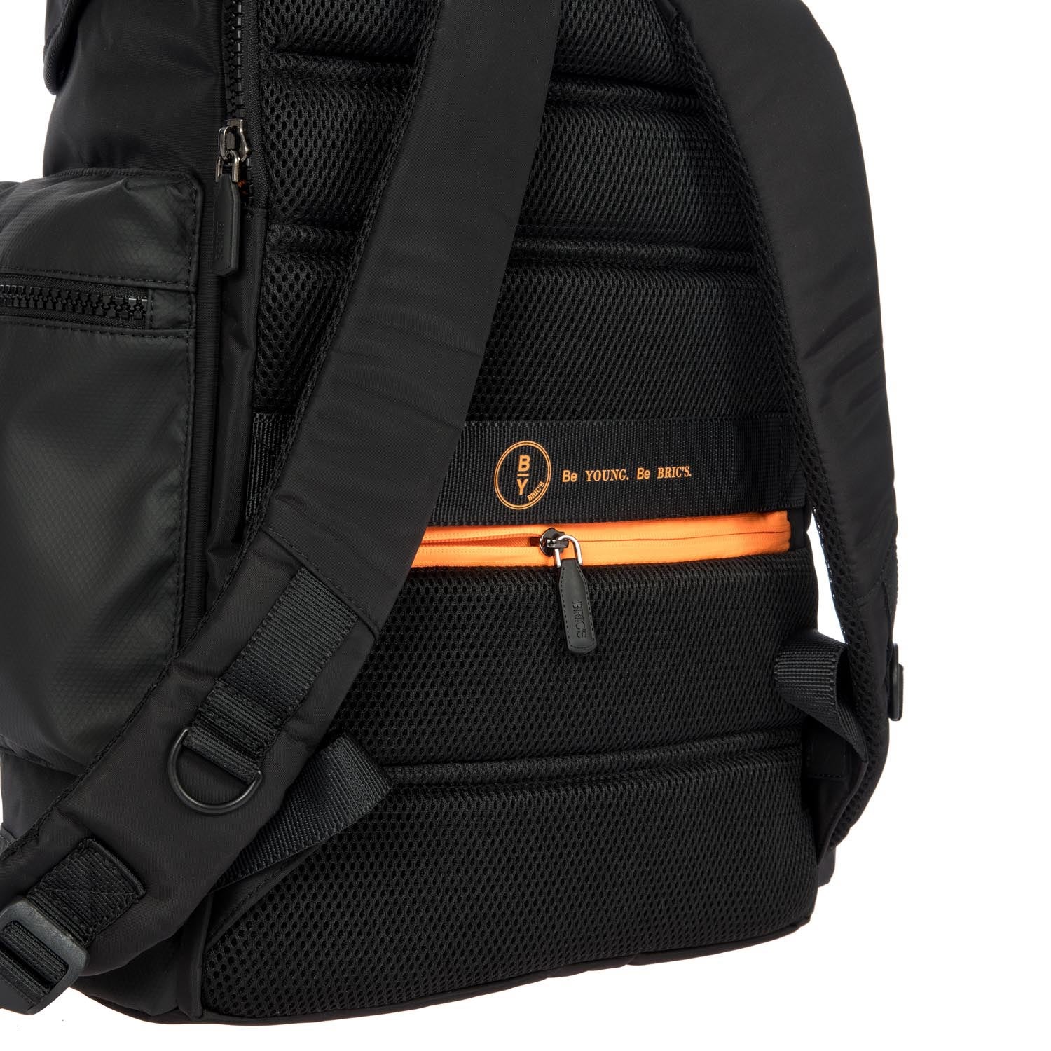 Bric's Zaino eolo Explorer Grande BY Nero B3Y04495.001 zaino con scomparto dedicato porta documenti e porta PC impermeabile