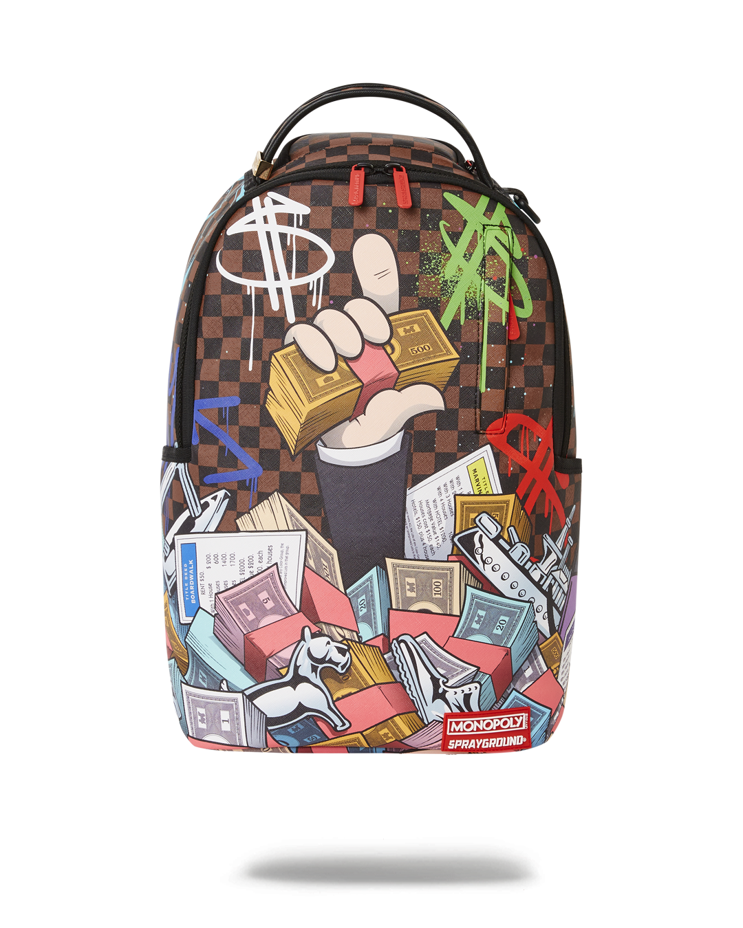 Zaino Sprayground 910B4761NSZ - Monopoly Can Never Be Too Rich (Dlxv)