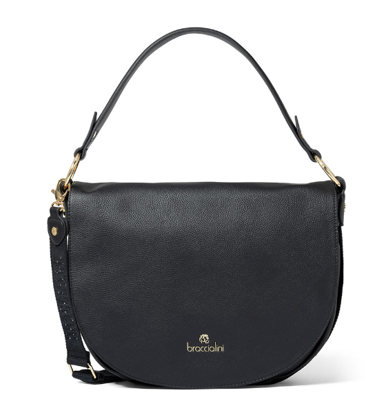 BRACCIALINI B17414-YY100 BORSA BRACCIALINI GISELLE POLISYNT NERO