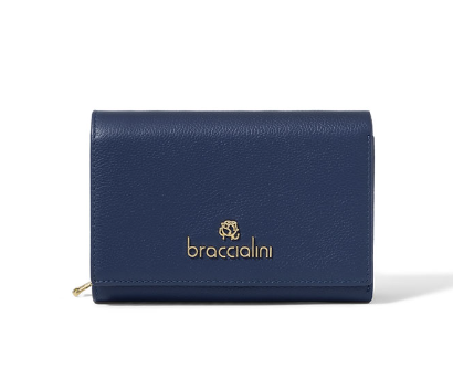 BRACCIALINI B17513-BA200 PORTAFOGLIO BRACCIALINI BASIC PELLE BLU