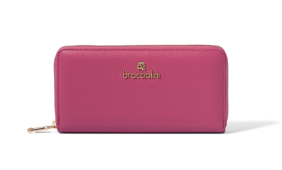 BRACCIALINI B17510_126-BA400 PORTAFOGLIO BRACCIALINI BASIC PELLE ROSA