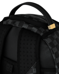 Sprayground Drip Check Shark Backpack Black