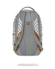 Sprayground Graff Embossed Cream Check DLXSV Backpack