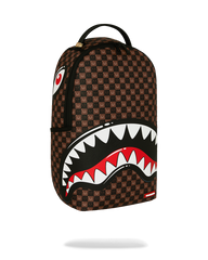 Sprayground Shark Checkered Backpack