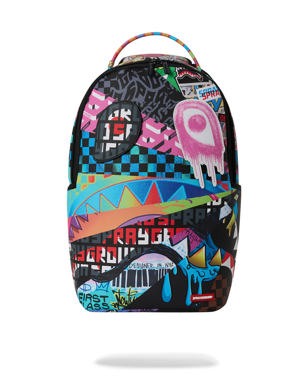 Sprayground Mood Mode 6 Removable Velcro Eyes Backpack