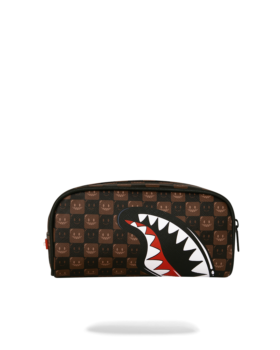 Sprayground Shark Checkered Toiletry Bag