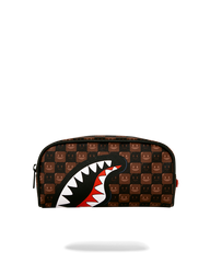 Sprayground Shark Checkered Toiletry Bag
