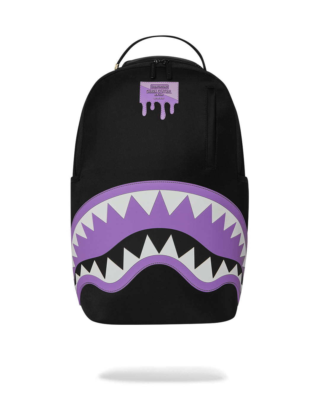 Sprayground Purple Shark Central DLXSV Backpack