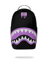 Sprayground Purple Shark Central DLXSV Backpack