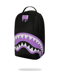 Sprayground Purple Shark Central DLXSV Backpack