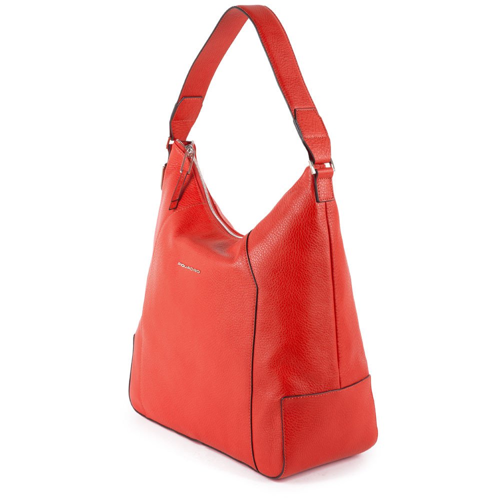 Piquadro Borsa Hobo Rosso Scarlatto  BD2238MU/R