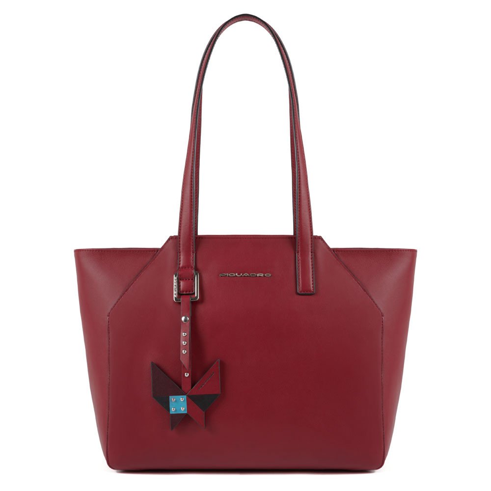 Piquadro Shopping Bag Porta Ipad® Con Porta Computer Bordeaux BD4324MU/BO