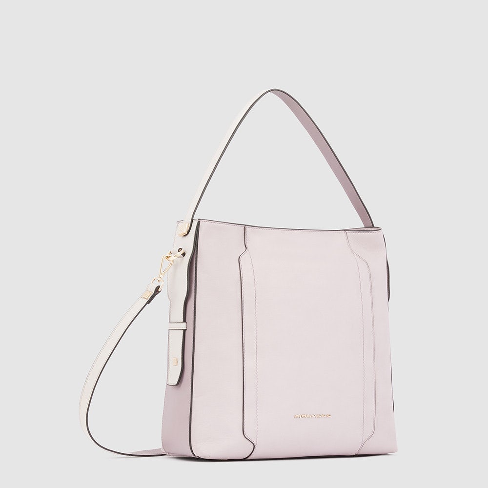 Piquadro BD6034W92/VIVI Borsa Hobo Porta Ipad® Viola/Viola