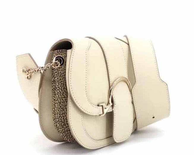 Borsa a tracolla Borbonese beige 923441I42900