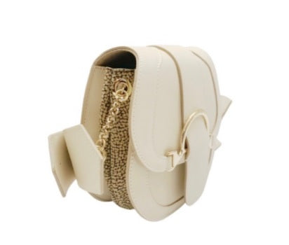 Borsa a tracolla Borbonese beige 923440I42900