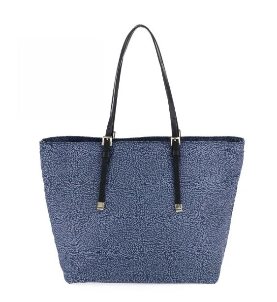 Borsa Shopper Borbonese blu 934060I15880