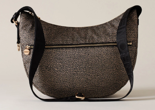 BORBONESE LUNA BAG MIDDLE 934108I15