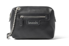 Borsa piccola a tracolla con catena nero Braccialini B16150 TY100