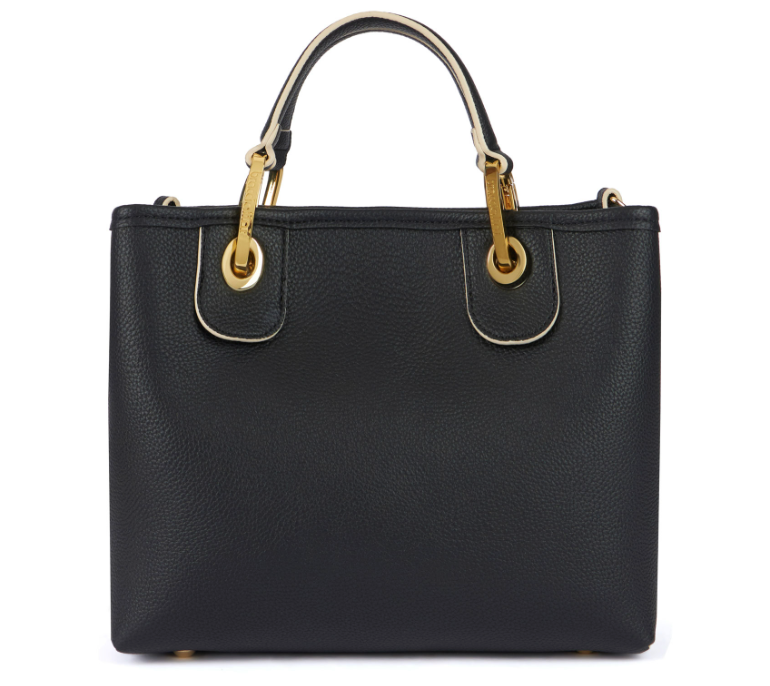 De Santis | Braccialini Linea Beth Nera B17691-YY100 – Borsa in polisynt con design solare e vivace 