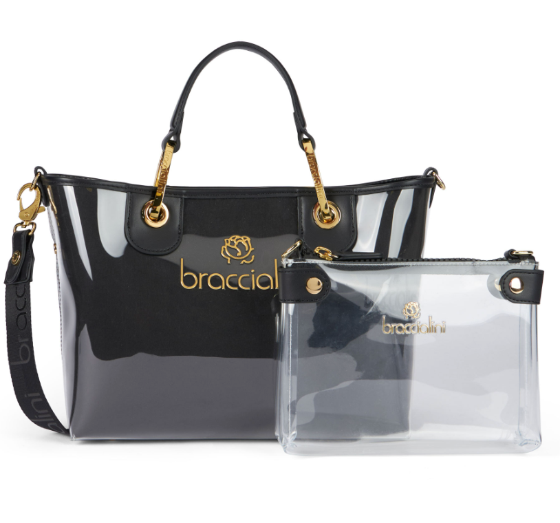 De Santis | Braccialini Linea Beth Jelly Nera B17699-YY100 – Borsa in polisynt con design e colorazioni solari e vivaci