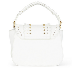 De Santis | Braccialini Linea Ribbon Bianca B17660-YY001 – Borsa in pelle, da utilizzare a mano o con tracolla