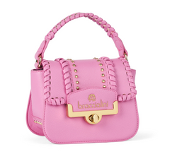 De Santis | Braccialini Linea Ribbon Fuxia B17660-YY421 – Borsa in pelle, da utilizzare a mano o con tracolla