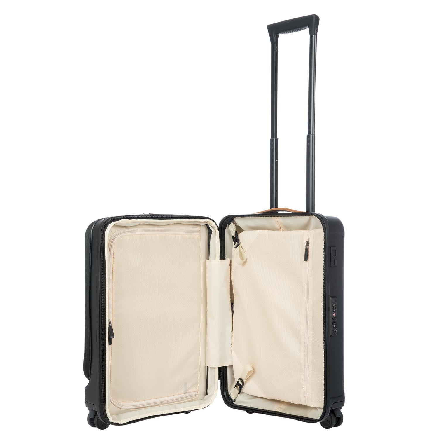 Bric's Trolley Da Cabina Capri Nero con tasca BRK28028.101