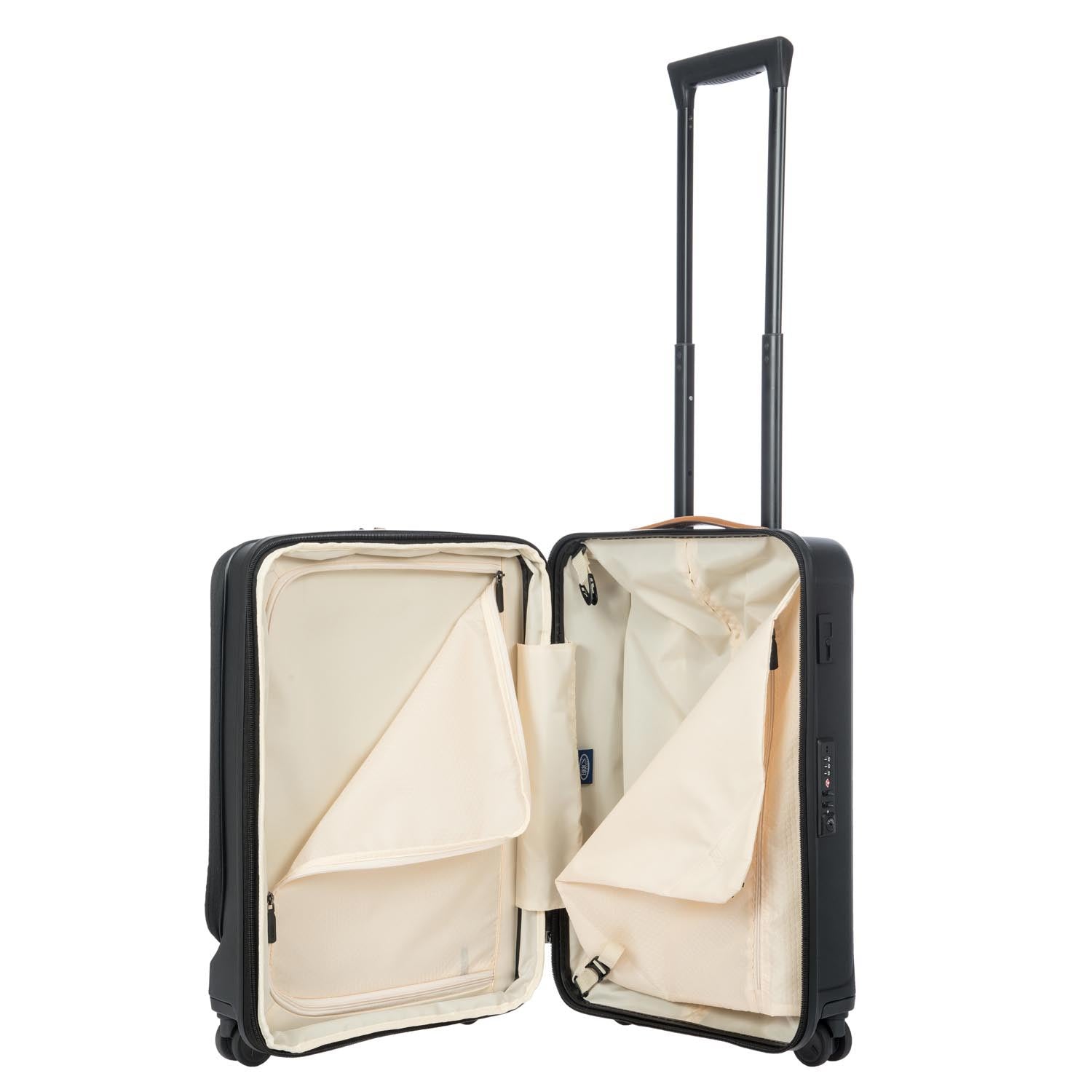 Bric's Trolley Da Cabina Capri Nero con tasca BRK28028.101