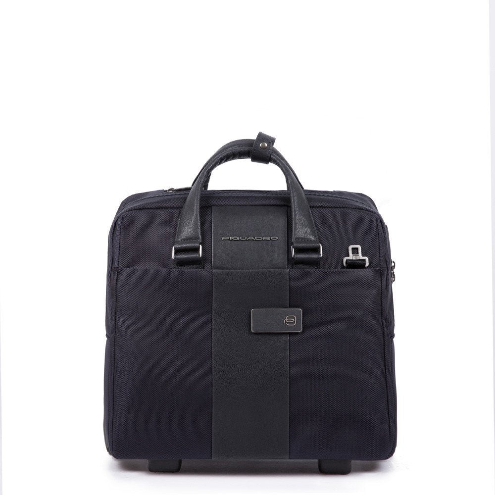 Piquadro Cartella Trolley Porta Pc E Porta Ipad®10,5''/9,7' Nero BV4729BR/N pilotina piquadro porta pc con ruote