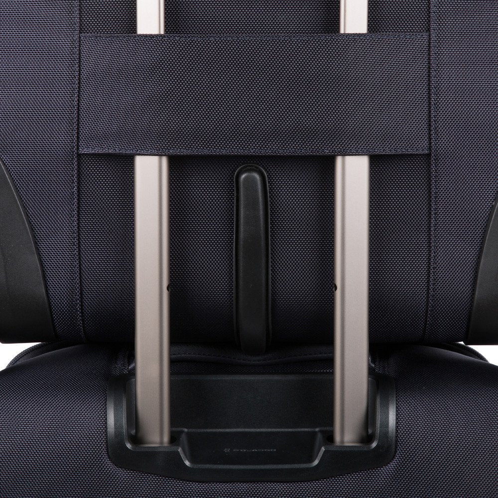 Piquadro Cartella Trolley Porta Pc E Porta Ipad®10,5''/9,7' Nero BV4729BR/N pilotina piquadro porta pc con ruote