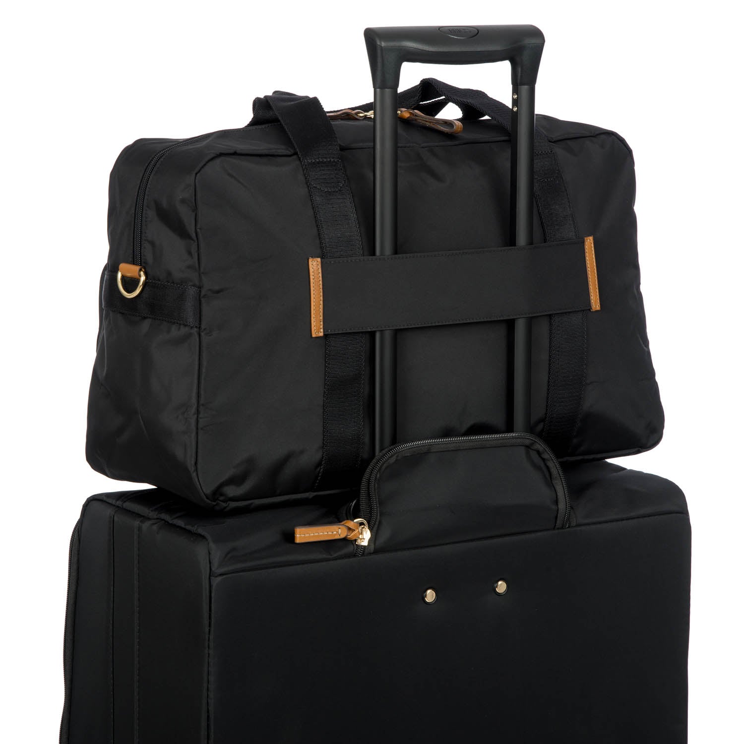 Bric's, borsone con tasche x-travel nero BXL42192.101