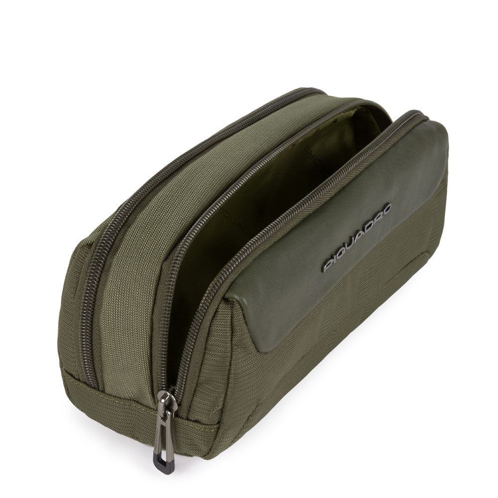 Nécessaire Da Viaggio Piquadro Verde Oliva BY5011S115/VE