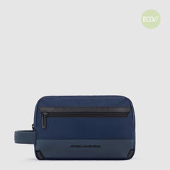 Piquadro BY5853W115/BLU Nécessaire Da Viaggio A Due Scomparti Blu