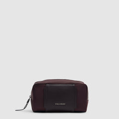 Beauty case piccolo in tessuto riciclato