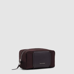 Beauty case piccolo in tessuto riciclato