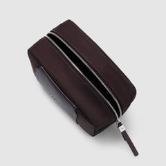 Beauty case piccolo in tessuto riciclato
