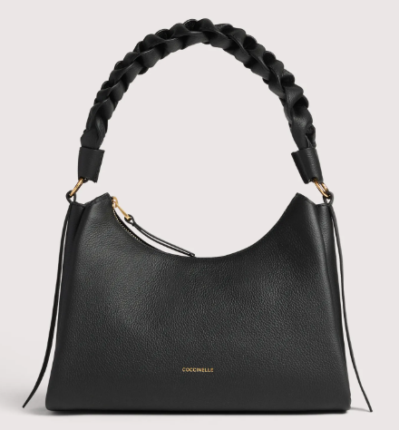 COCCINELLE HANDBAG DOUBLE GRAINY LEATHER