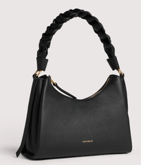COCCINELLE HANDBAG DOUBLE GRAINY LEATHER