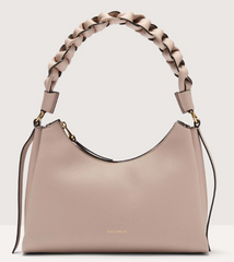COCCINELLE HANDBAG DOUBLE GRAINY LEATHER