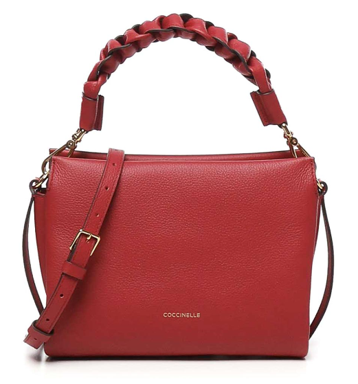 COCCINELLE HANDBAG BOHEME GRANA DOUBLE