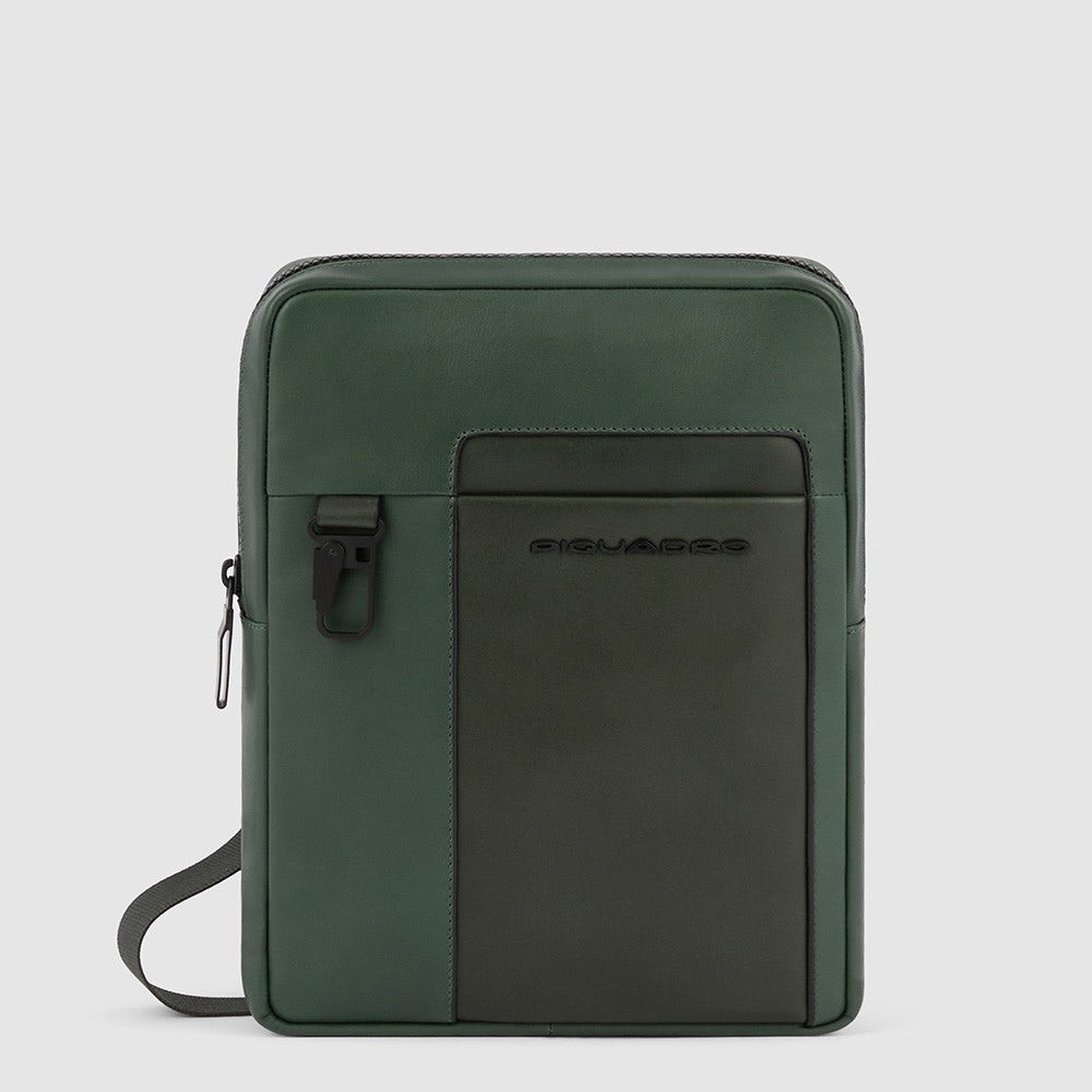 Piquadro CA1816S123/VE Borsello Porta Ipad® Verde Militare